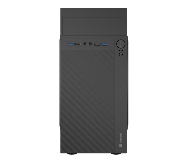 NATEC Helix USB-C MATX Mini Tower Czarna NPC-2171 - 1233100 - zdjęcie 4